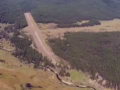 Aerial photo of U79 (Chamberlain USFS Airport)